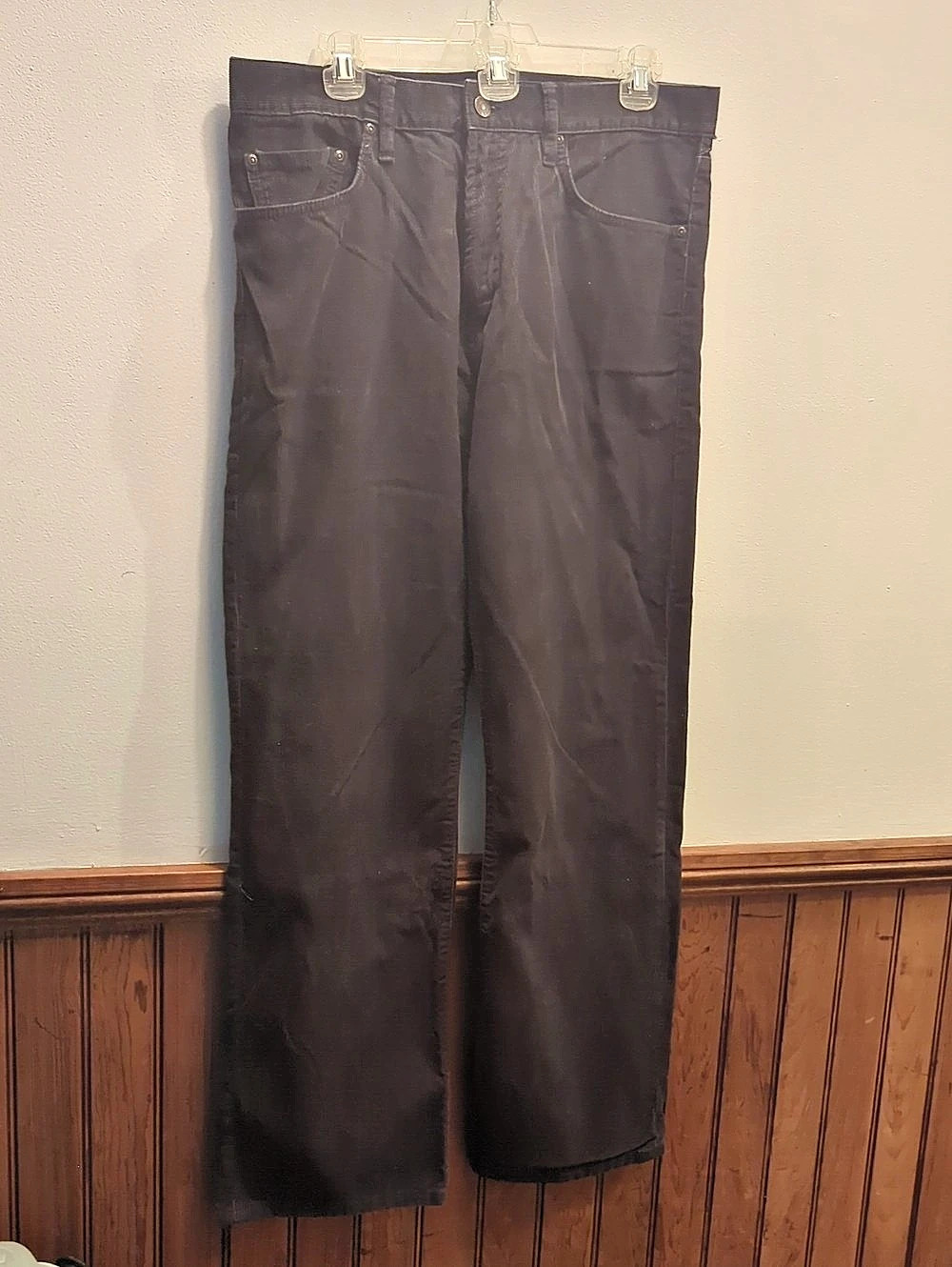 Eddie Bauer. Corduroy Black Pants Waist 33- 30